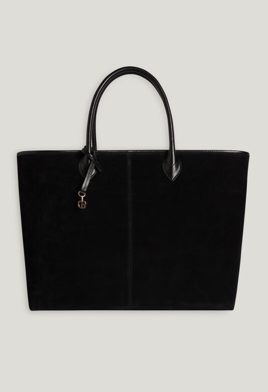 123ADAMASUEDE : Leather Bags color BLACK