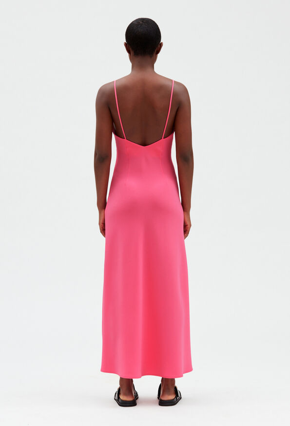 223ROSACE : Dresses color BUBBLE GUM