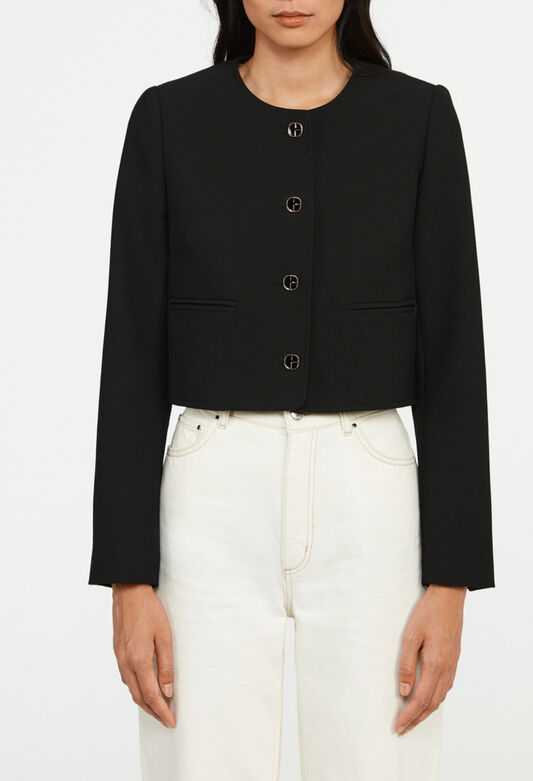122VILMA : Tailored Jackets color BLACK