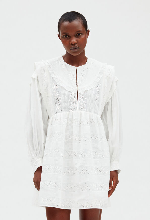223RUSSA : Dresses color WHITE