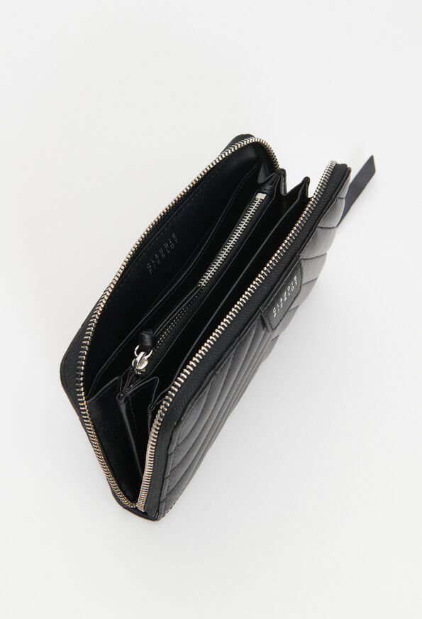 120ANGIEQUILT 120ANGIEQUILT : Small leather goods color BLACK