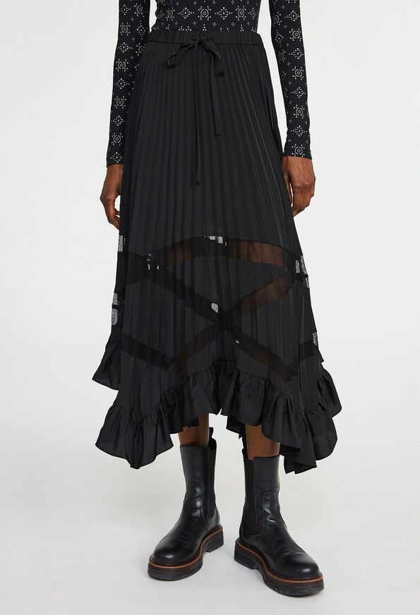 122SELODA : Skirts & Shorts color BLACK