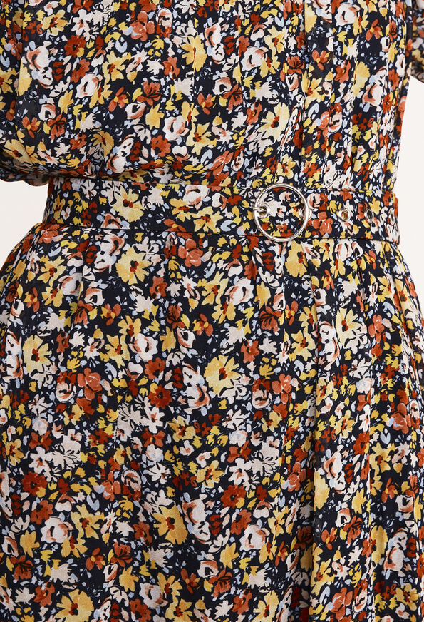 120ROBBY : Dresses color DARK PRINT