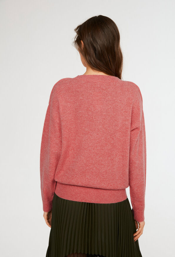 121MADI 121MADI : Maille & Sweatshirts couleur BLUSH
