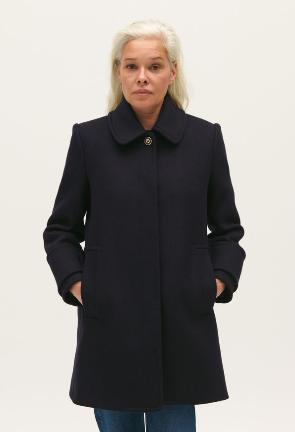 123GAUSTINE : Coats & Jackets color BLACK