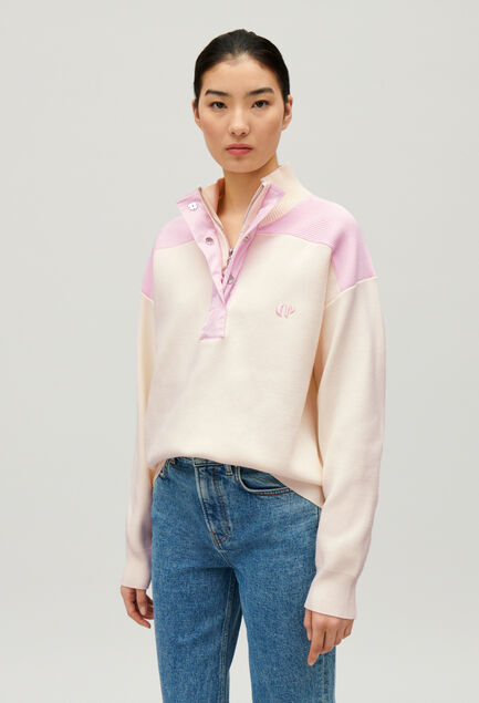 

	Minimum Half-zip sweatshirt
 Vue 1