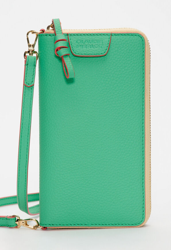 222ANGIE 222ANGIE : Petite maroquinerie couleur MENTHE