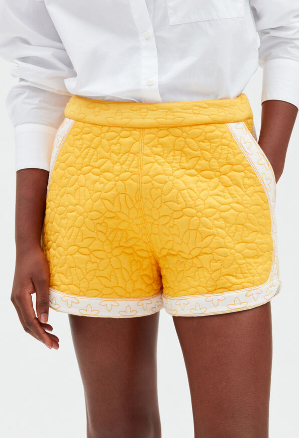 223ESTHER : Shorts color MIMOSA