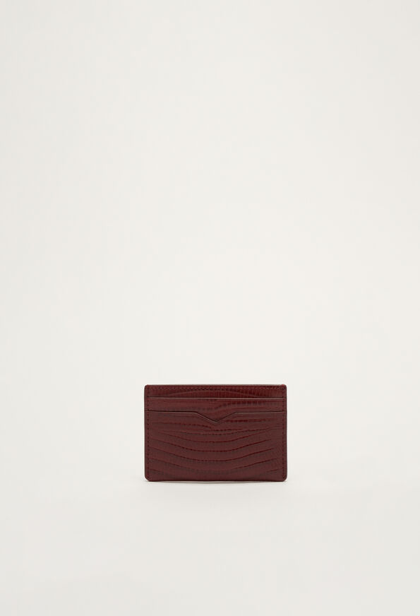 120ACARDLEZARD 120ACARDLEZARD : Small leather goods color CARMINE