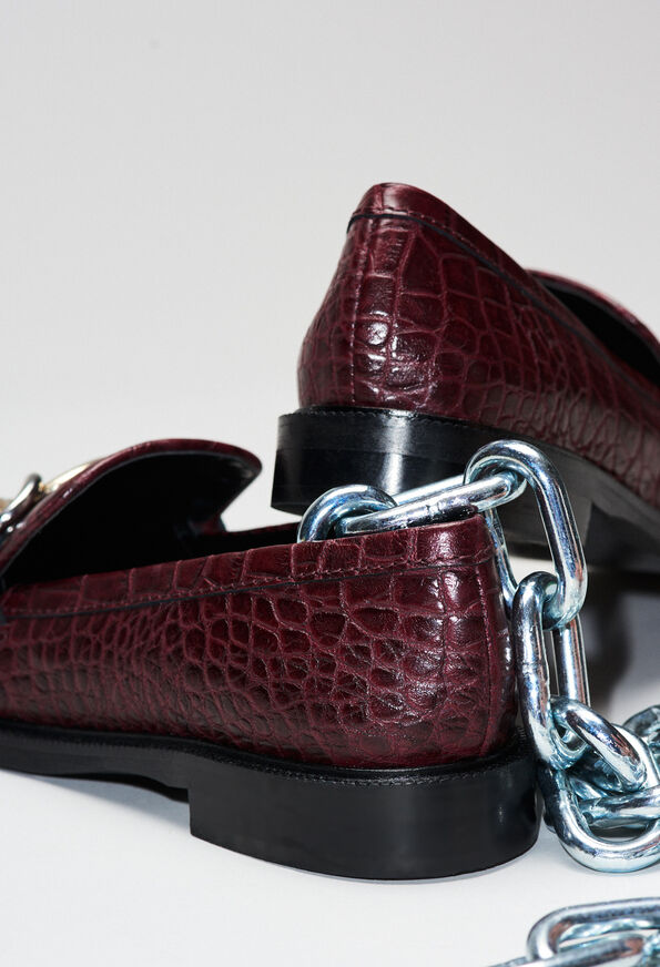 ACCORDCROCOH19 ACCORDCROCOH19 : Chaussures couleur Carmin