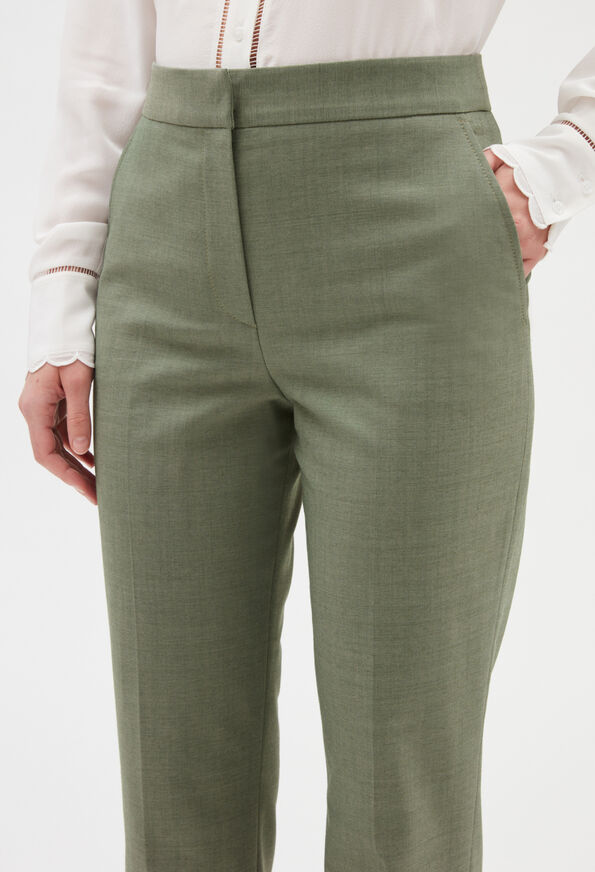 223PARFUM : Pantalons et Jeans couleur LICHEN