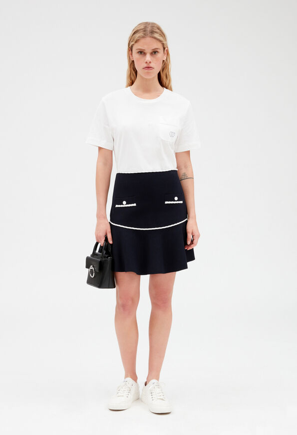223MYSIRI : Skirts & Shorts color NAVY
