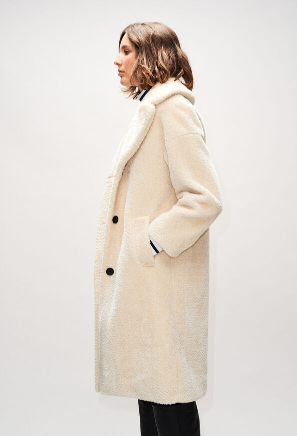 FEDORABISH19 FEDORABISH19 : Coats & Jackets color ECRU