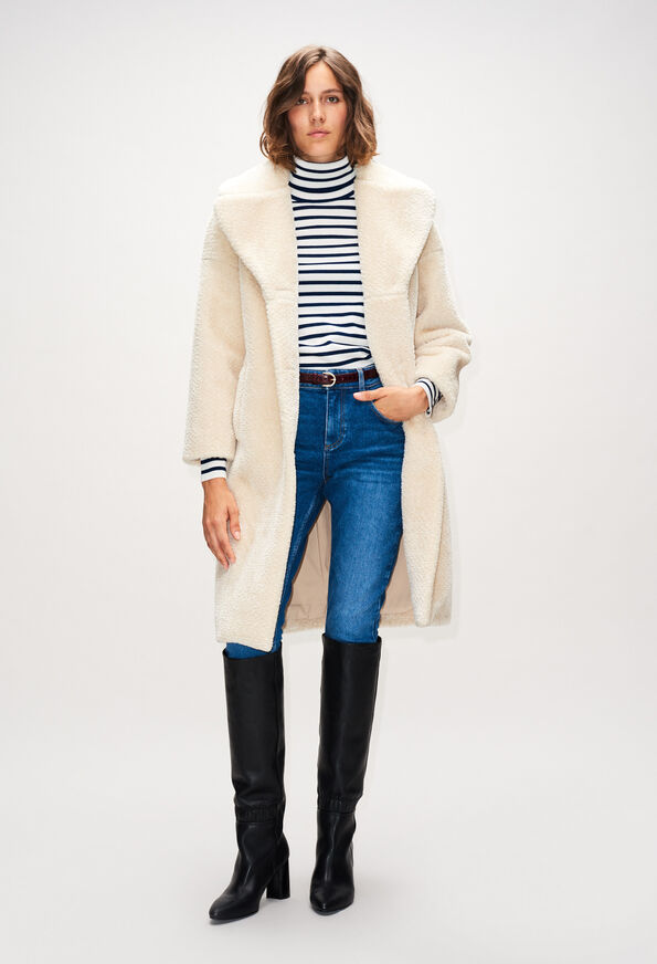 FEDORABISH19 FEDORABISH19 : Coats & Jackets color ECRU