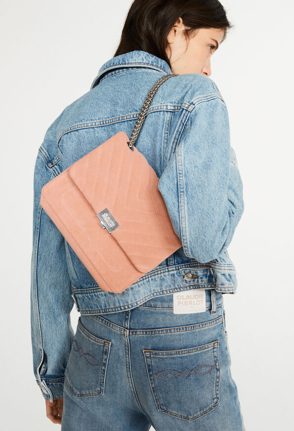 222ANGELAQUILTSUEDE 222ANGELAQUILTSUEDE : All bags color PINK