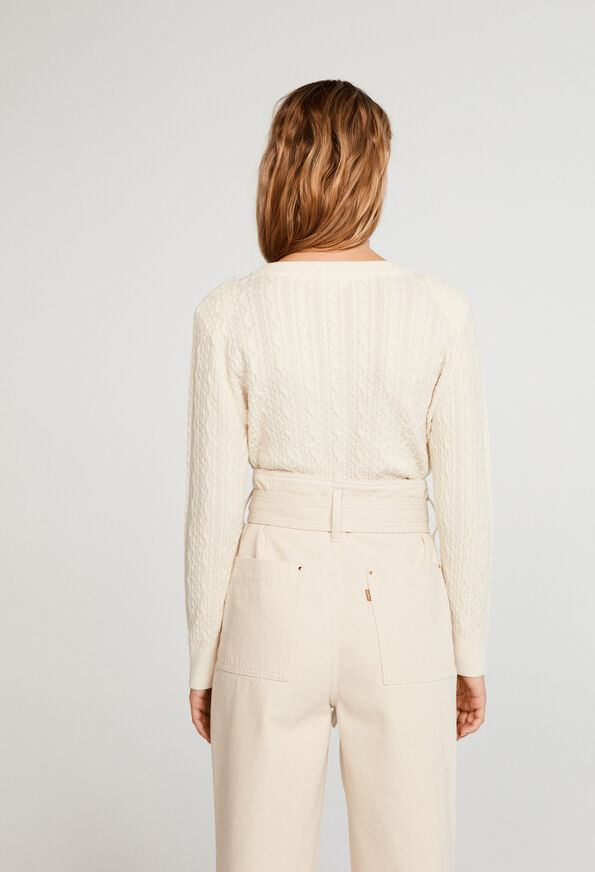 221MOMENTO 221MOMENTO : Knitwear & Cardigans color VANILLA