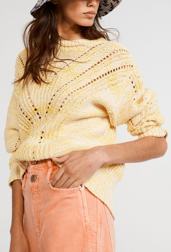 221MARTELLE : Sweaters color LEMON