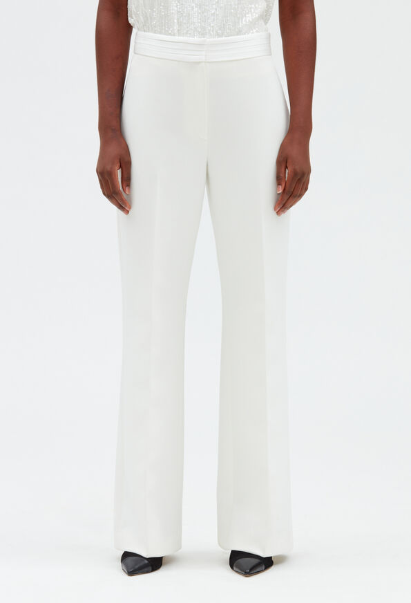 223PLUME : Jeans and Trousers color WHITE
