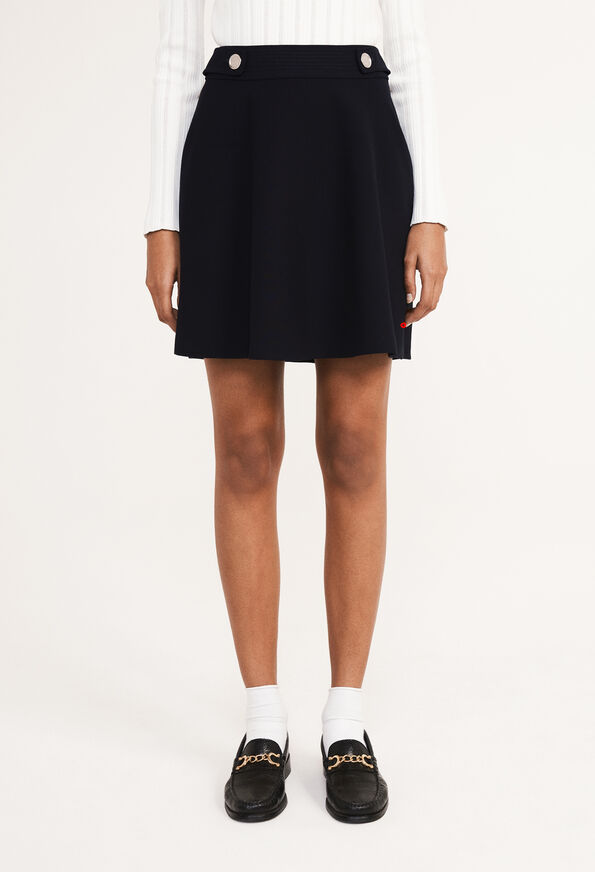 120SKATE : Skirts & Shorts color NAVY
