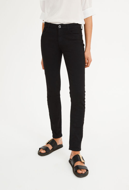 221POWERECO : Jeans and Trousers color BLACK
