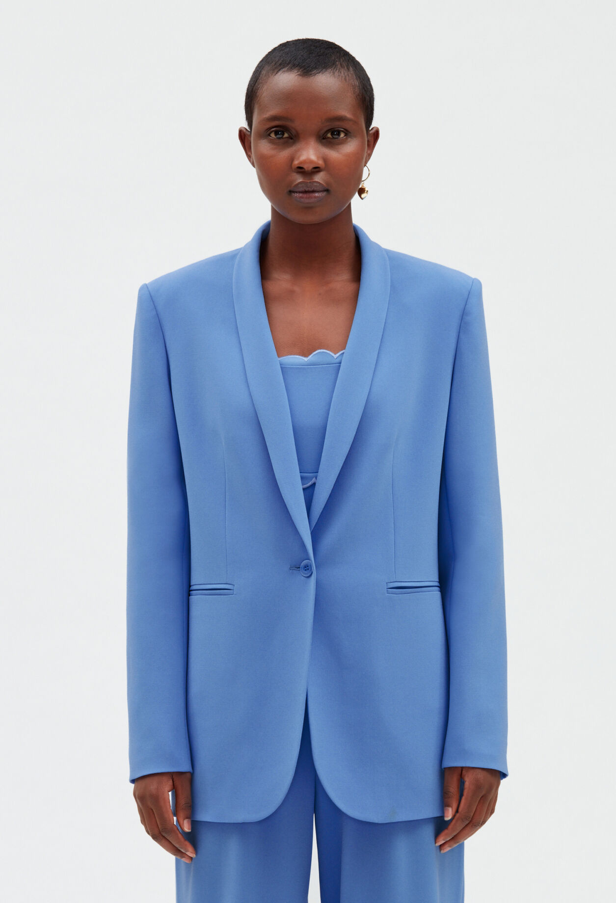 Blue suit jacket discount womens