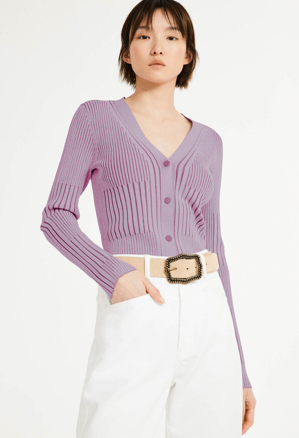 222MILANO 222MILANO : Maille & Sweatshirts couleur LILAS