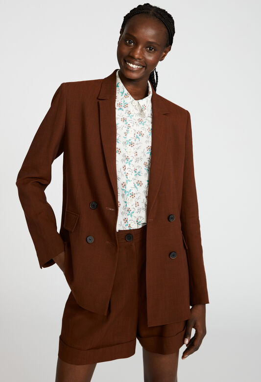 Tailored jacket : Blazers color MARQUETRY