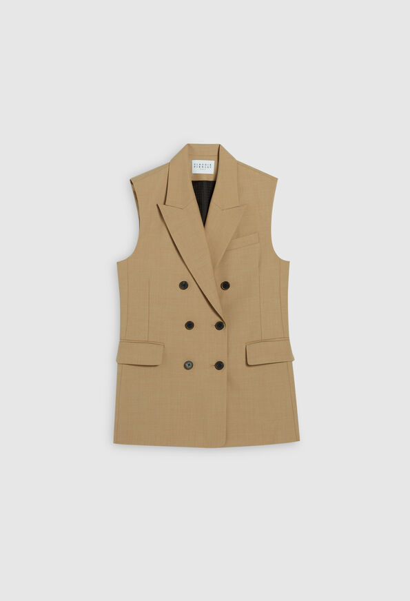 121VICTOR : Tailored Jackets color CAPPUCINO