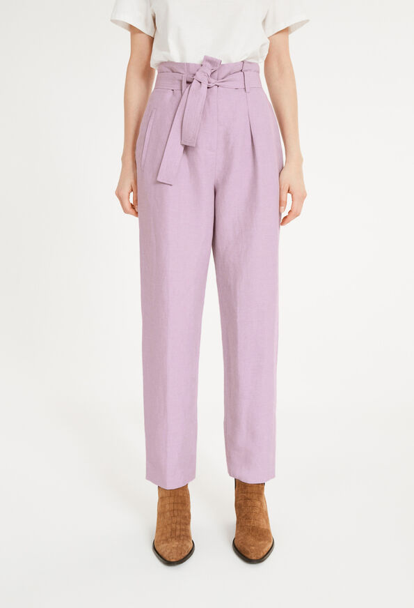 222PAPYRUSBIS 222PAPYRUSBIS : Jeans and Trousers color LILAC