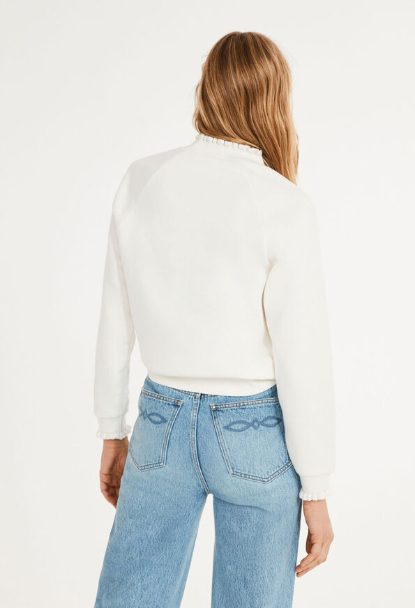 222TAPE 222TAPE : Maille & Sweatshirts couleur IVOIRE