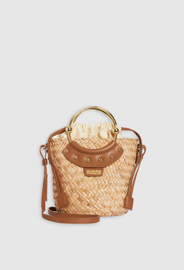 223ABEILLE : Baskets and summer bags color CARAMEL
