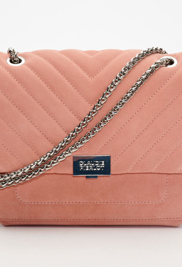 222ANGELAQUILTSUEDE 222ANGELAQUILTSUEDE : All bags color PINK
