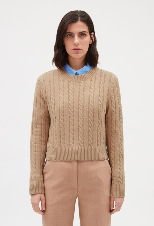 223MITANO : Sweaters color BEIGE