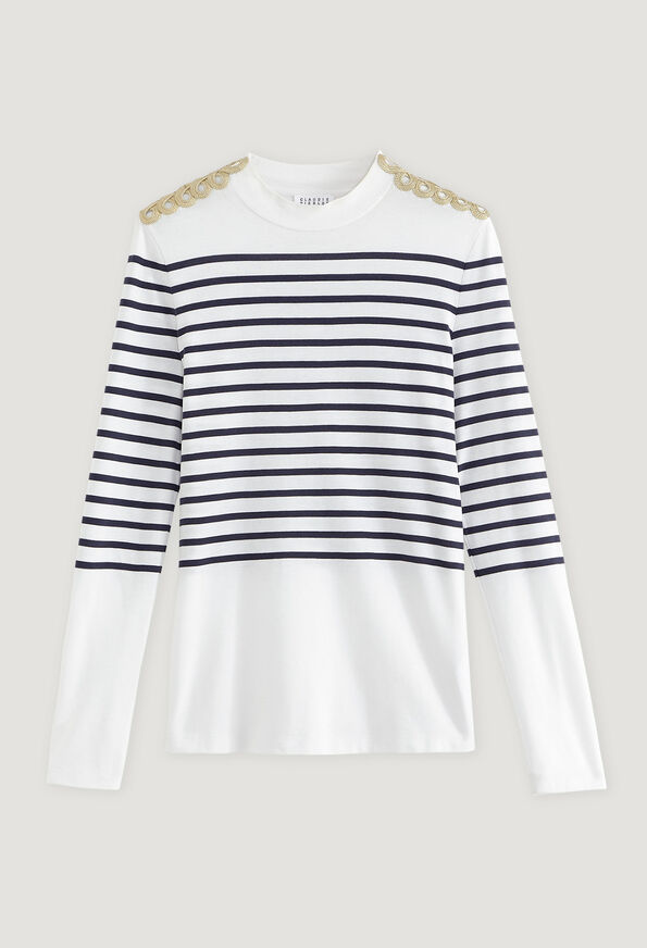 120TOGOLD 120TOGOLD : T-Shirts couleur ECRU