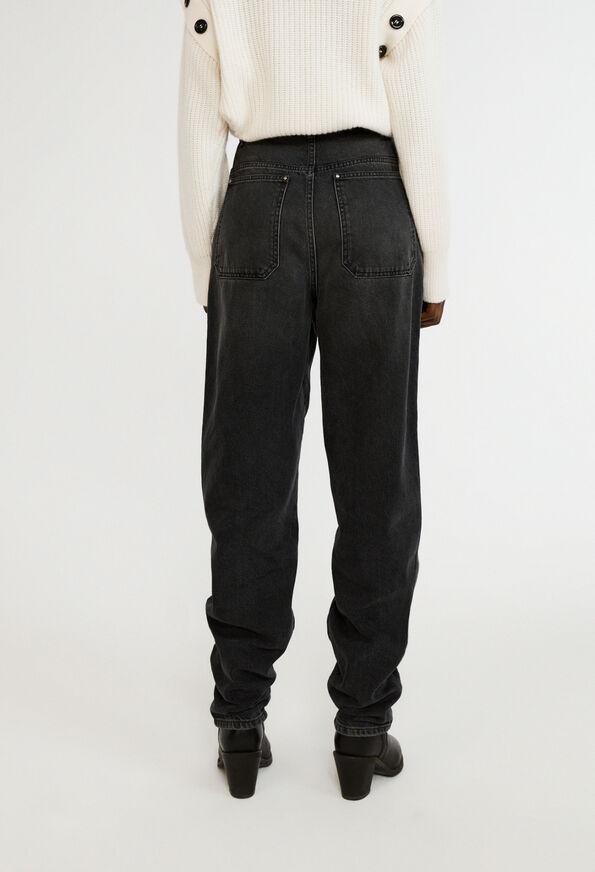 121PINKBIS : Jeans color GREY DENIM
