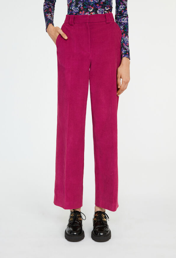 122PAINTINGBIS : Pantalons et Jeans couleur ORCHIDEE
