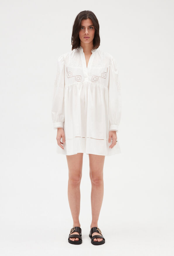 223ROSIEBIS : Dresses color WHITE