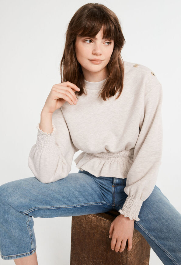 222TOMIJY 222TOMIJY : Knitwear & Cardigans color ECRU
