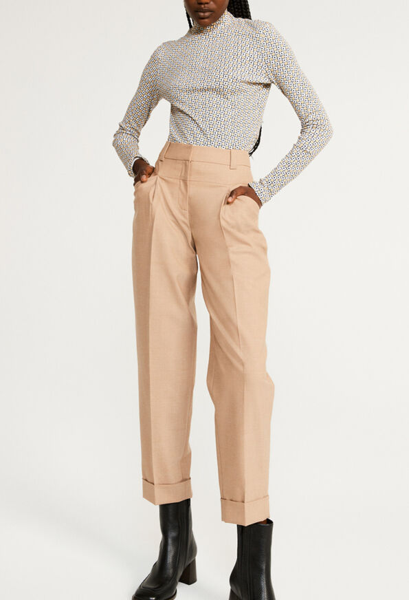 121PALA : Jeans and Trousers color CAPPUCINO