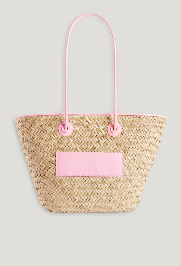 224ADRYANM : Baskets and summer bags color PINK