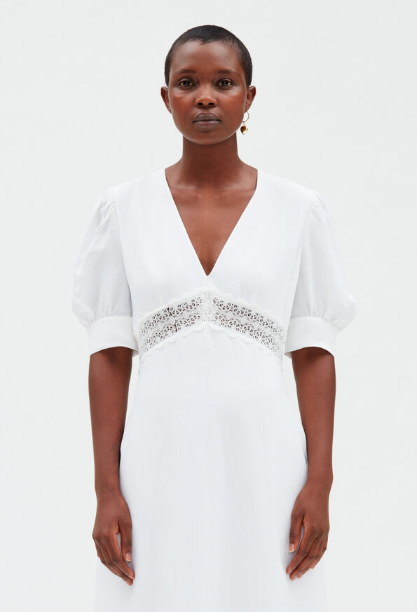 223RIVAGE : Dresses color WHITE