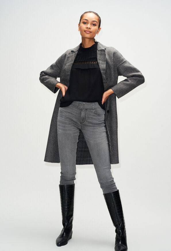 PASSIONH19 PASSIONH19 : Pantalons et Jeans couleur GRIS MELANGE