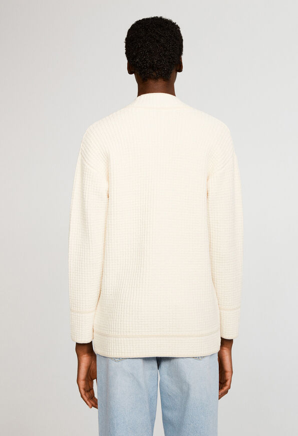 221MAXIKLAS 221MAXIKLAS : Maille & Sweatshirts couleur VANILLE