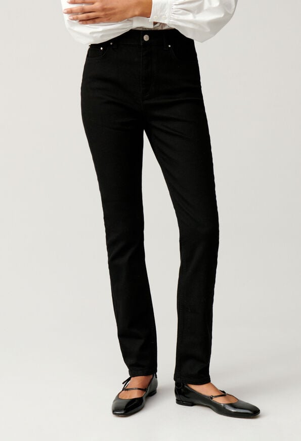 224JEANJEAN : Jeans and Trousers color BLACK