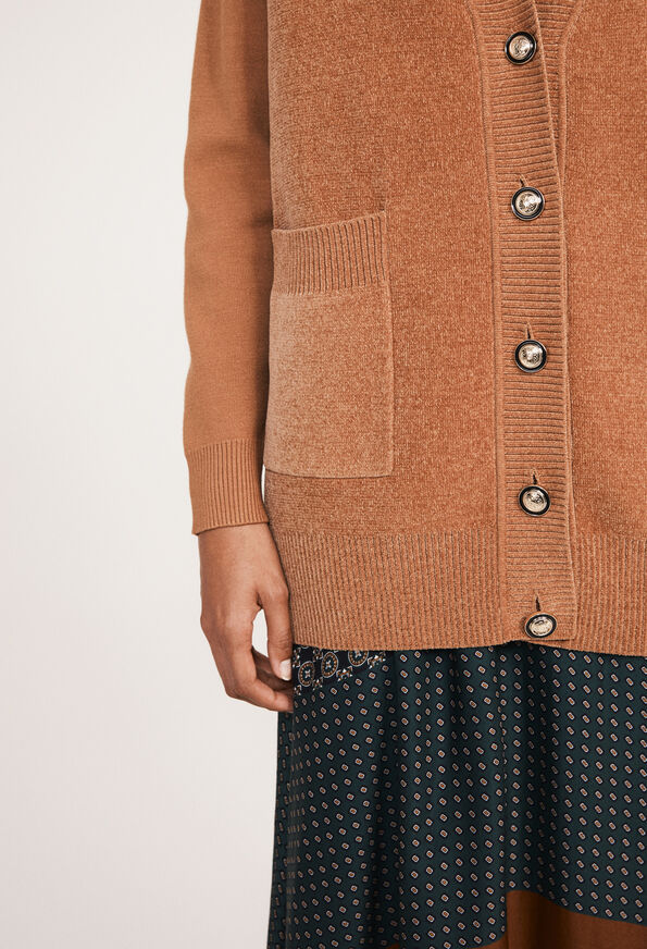 120MILLO 120MILLO : Knitwear & Cardigans color CARAMEL