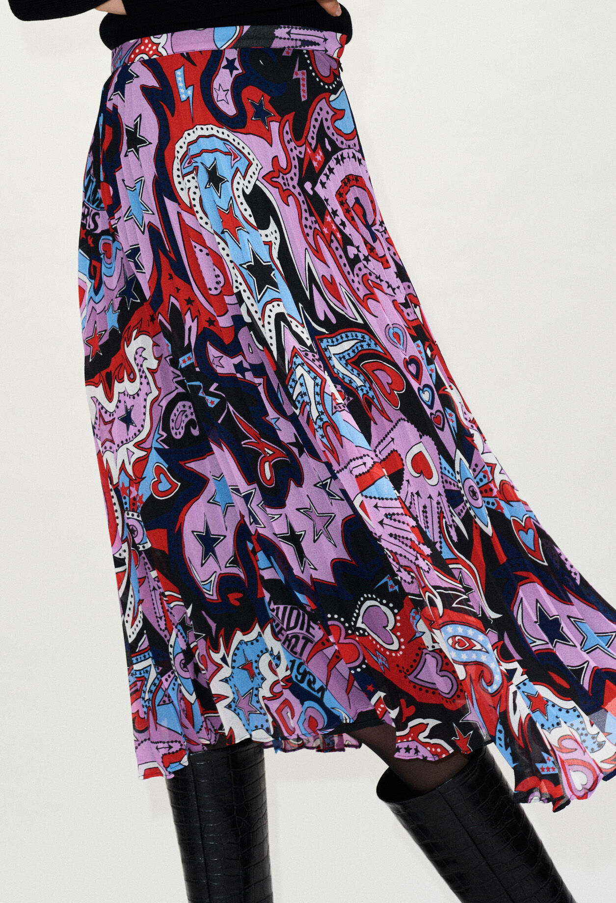 claudie pierlot jupe plissee