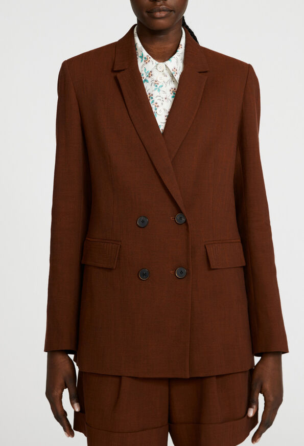 Tailored jacket : Tailored Jackets color MARQUETRY