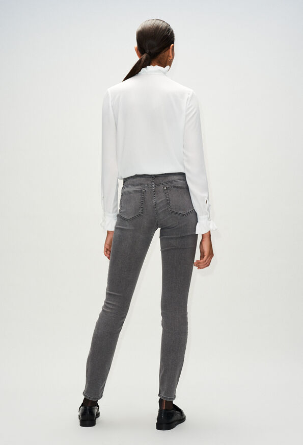 PASSIONH19 PASSIONH19 : Pantalons et Jeans couleur GRIS MELANGE