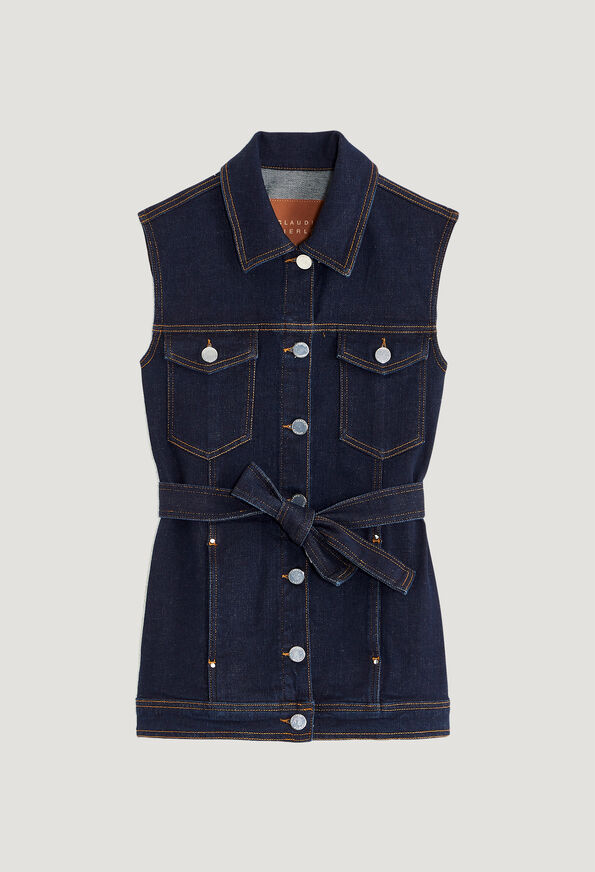 120VRAI 120VRAI : Coats & Jackets color RAW DENIM