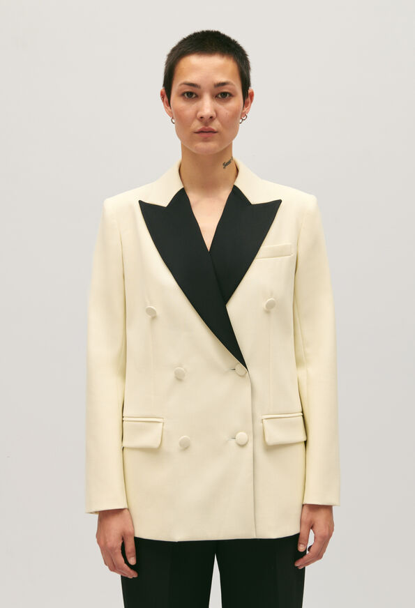 123VIRGINIE : Tailored Jackets color DUAL-COLOR